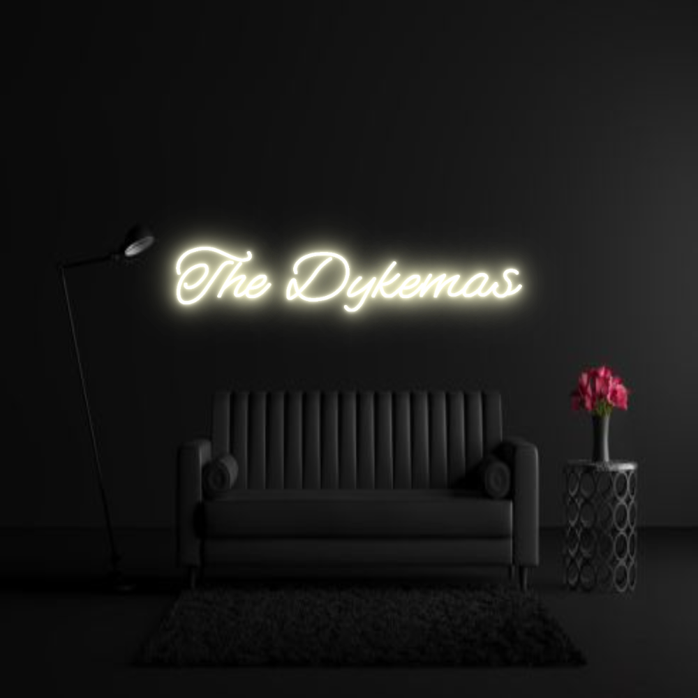 CREATE YOUR OWN WEDDING NEON SIGN The Dykemas
