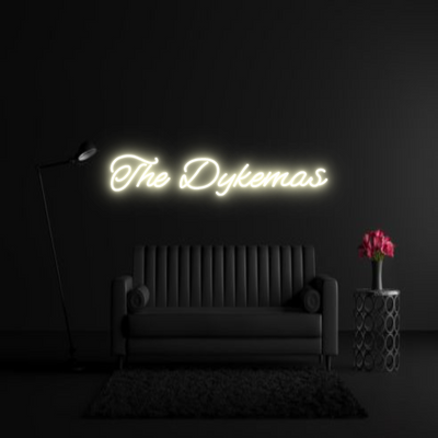 CREATE YOUR OWN WEDDING NEON SIGN The Dykemas