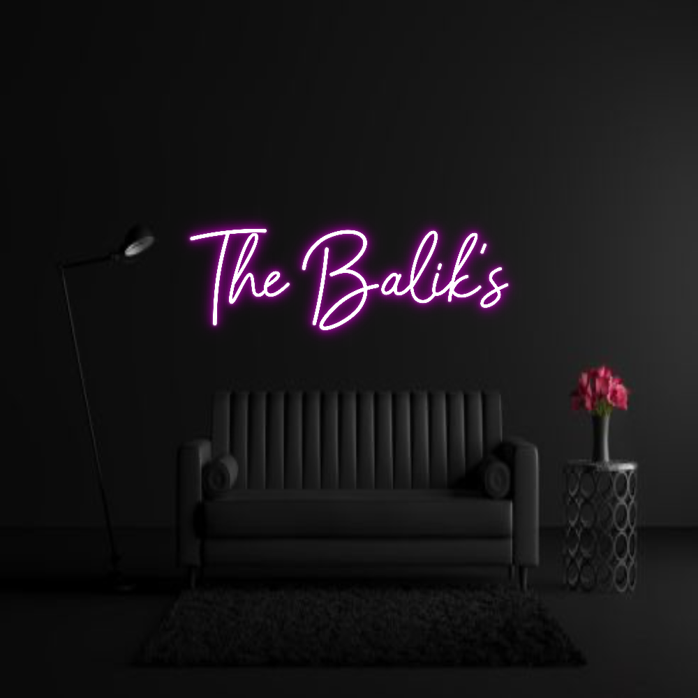 CREATE YOUR OWN WEDDING NEON SIGN The Balik’s