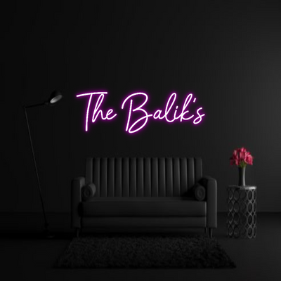 CREATE YOUR OWN WEDDING NEON SIGN The Balik’s