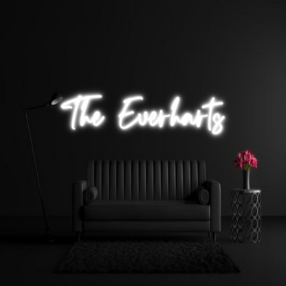 CREATE YOUR OWN WEDDING NEON SIGN The  Everharts