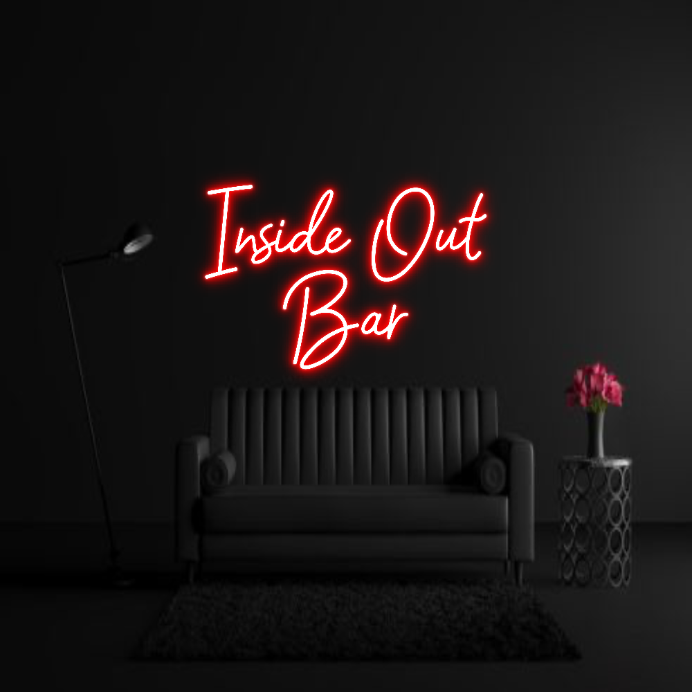 CREATE YOUR OWN WEDDING NEON SIGN Inside Out
Bar