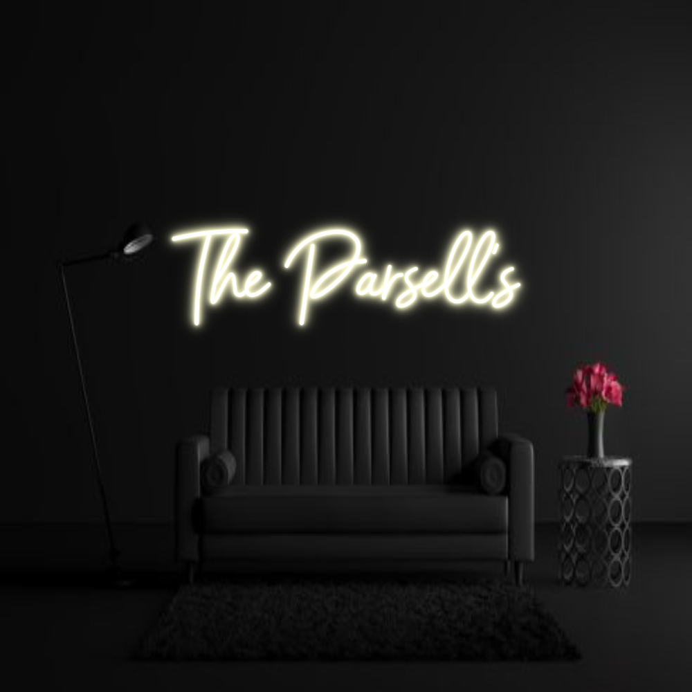 CREATE YOUR OWN WEDDING NEON SIGN The Parsell's