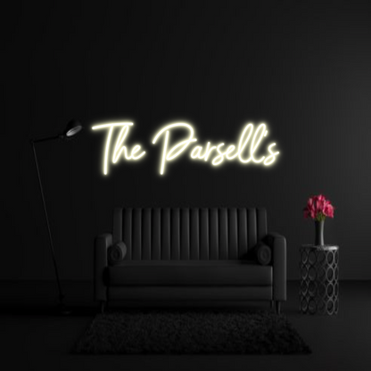 CREATE YOUR OWN WEDDING NEON SIGN The Parsell's