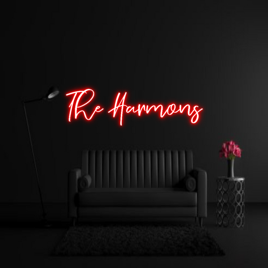 CREATE YOUR OWN WEDDING NEON SIGN The Harmons