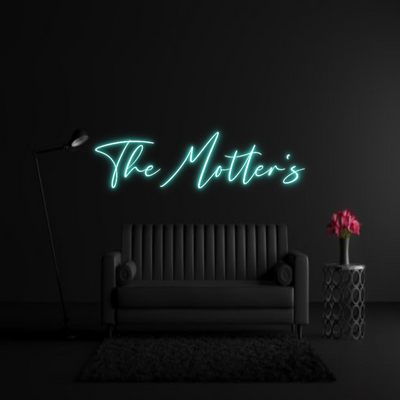 CREATE YOUR OWN WEDDING NEON SIGN The Motter's