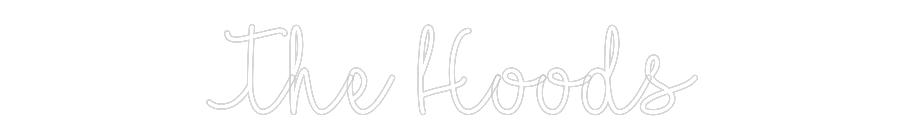 CREATE YOUR OWN WEDDING NEON SIGN The Hoods