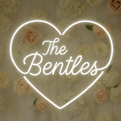 The Bentles Neon Sign