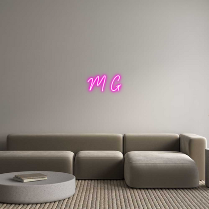 CREATE YOUR OWN CUSTOM NEON M G
