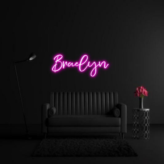 CREATE YOUR OWN WEDDING NEON SIGN Braelyn