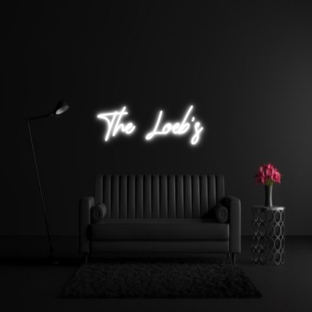 CREATE YOUR OWN WEDDING NEON SIGN The Loeb’s