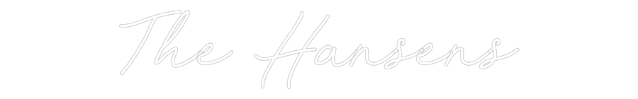 CREATE YOUR OWN WEDDING NEON SIGN The Hansens