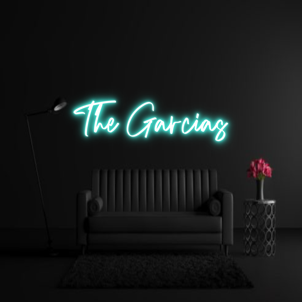 CREATE YOUR OWN WEDDING NEON SIGN The Garcias