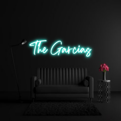 CREATE YOUR OWN WEDDING NEON SIGN The Garcias
