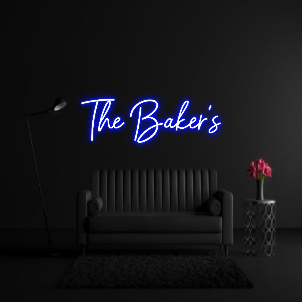 CREATE YOUR OWN WEDDING NEON SIGN The Baker's