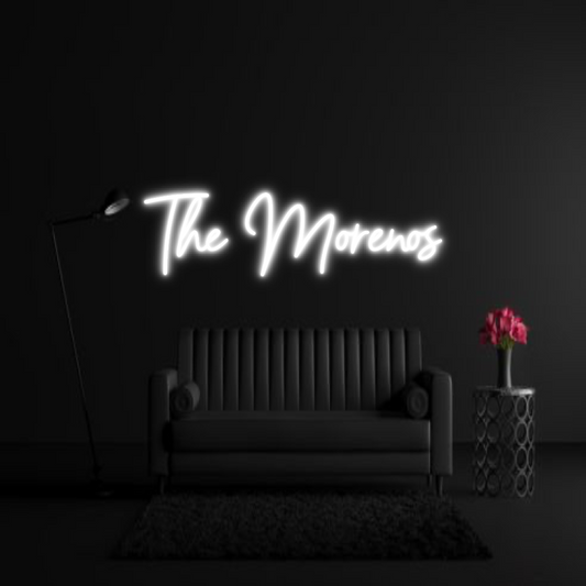 CREATE YOUR OWN WEDDING NEON SIGN The Morenos