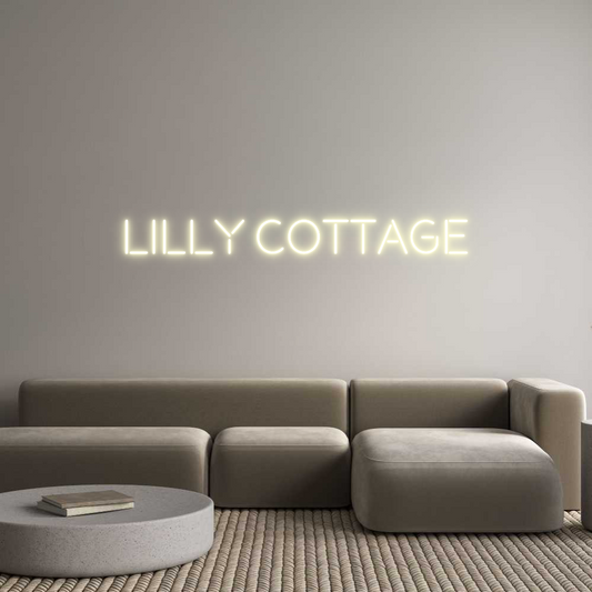 CREATE YOUR OWN CUSTOM NEON Lilly Cottage