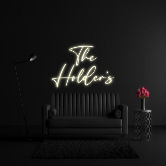 CREATE YOUR OWN WEDDING NEON SIGN The
Holder’s