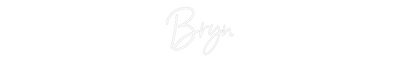 CREATE YOUR OWN WEDDING NEON SIGN Bryn