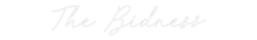 CREATE YOUR OWN WEDDING NEON SIGN The Bidness