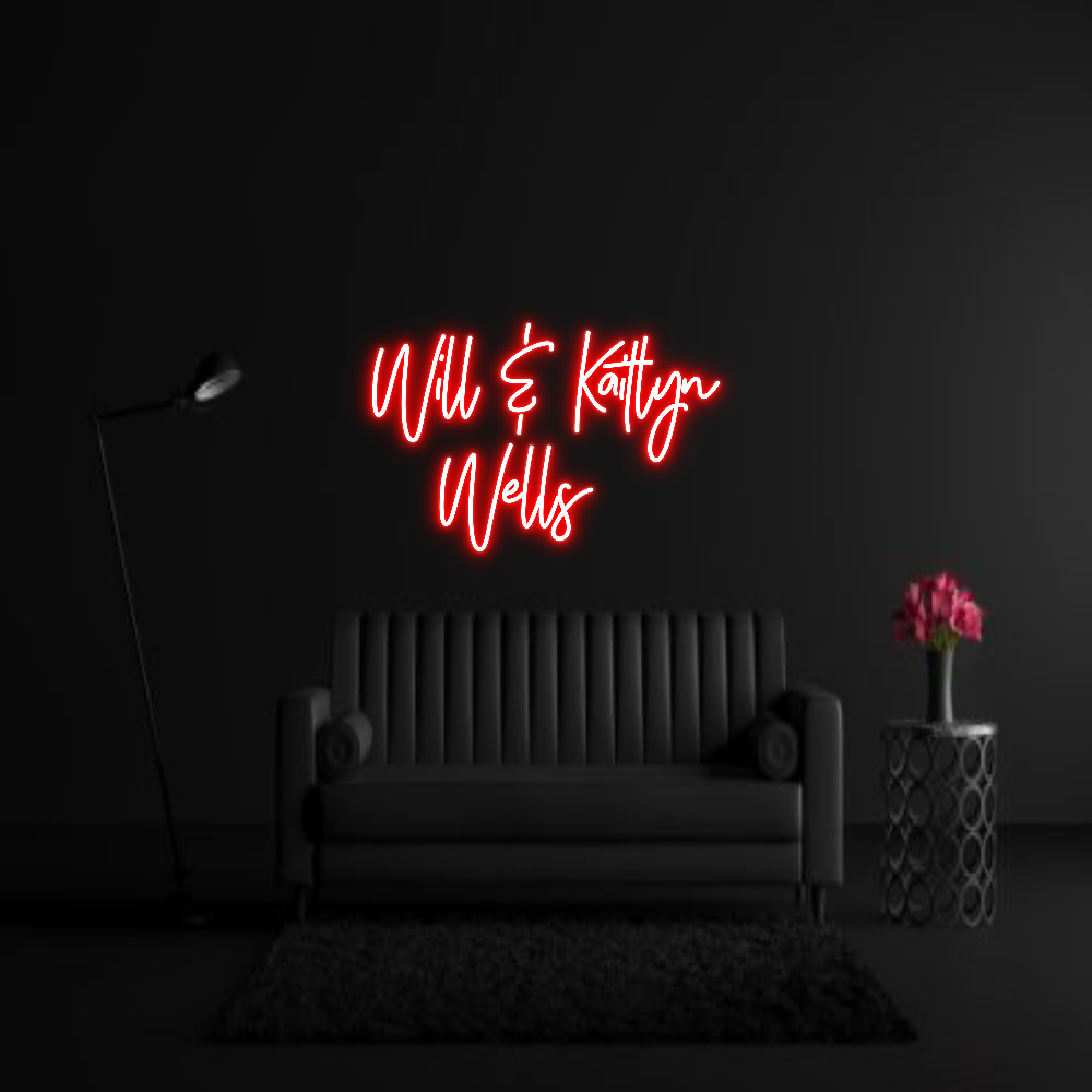 CREATE YOUR OWN WEDDING NEON SIGN Will & Kaitly...