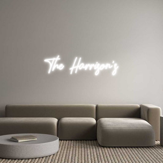 CREATE YOUR OWN CUSTOM NEON The Harrison’s