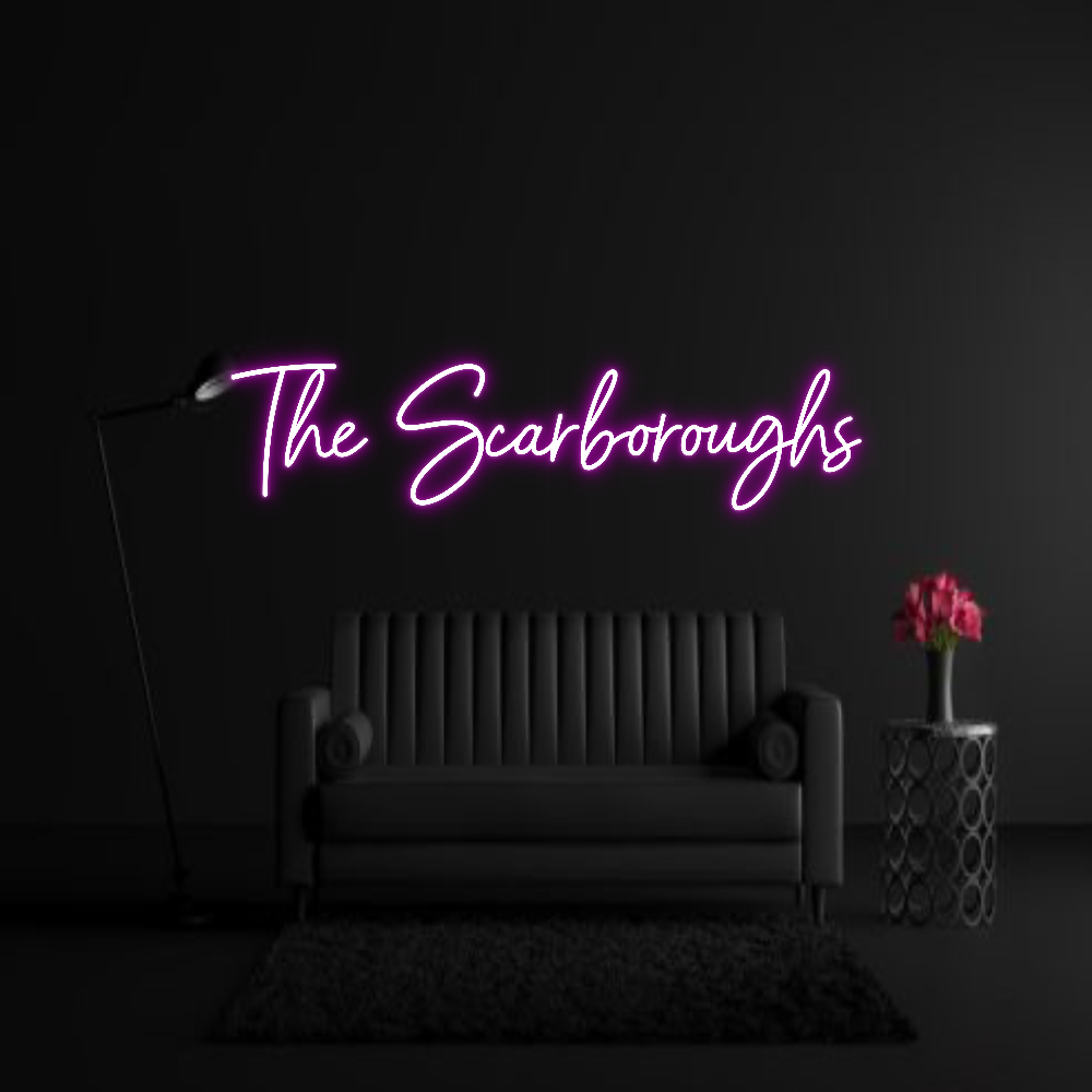 CREATE YOUR OWN WEDDING NEON SIGN The Scarborou...