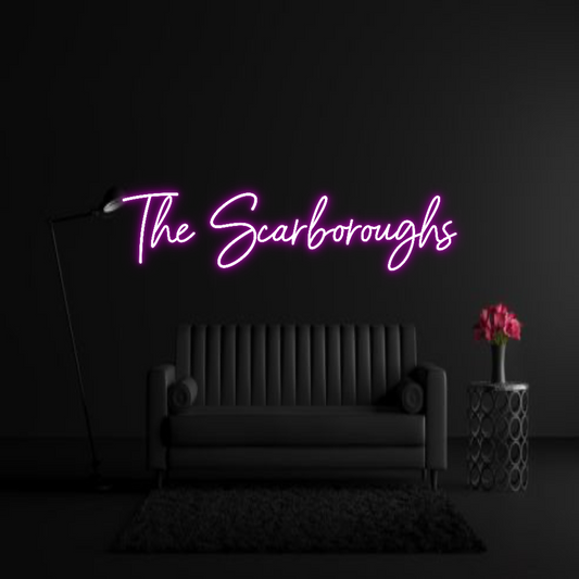 CREATE YOUR OWN WEDDING NEON SIGN The Scarborou...