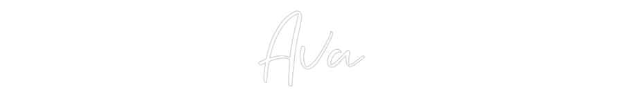 CREATE YOUR OWN WEDDING NEON SIGN Ava
