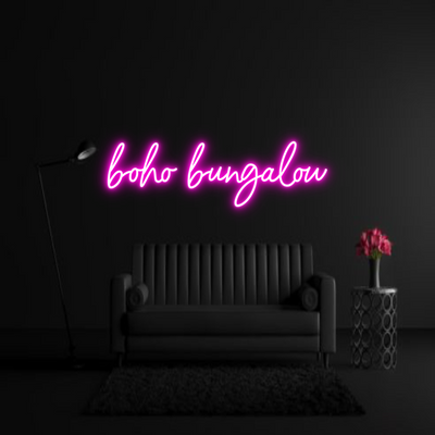 CREATE YOUR OWN WEDDING NEON SIGN boho bungalow