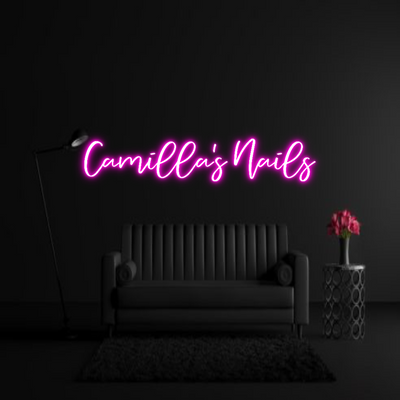 CREATE YOUR OWN WEDDING NEON SIGN Camilla’s Nails