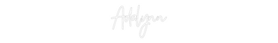 CREATE YOUR OWN WEDDING NEON SIGN Adalynn