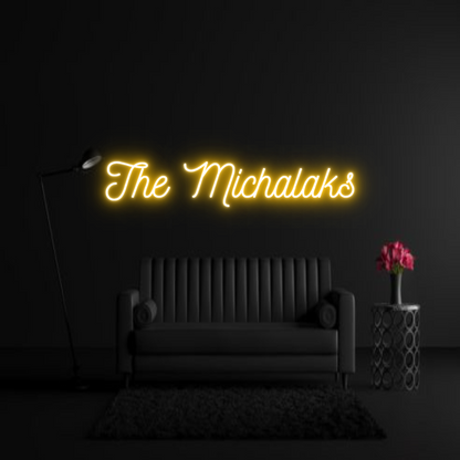CREATE YOUR OWN WEDDING NEON SIGN The Michalaks