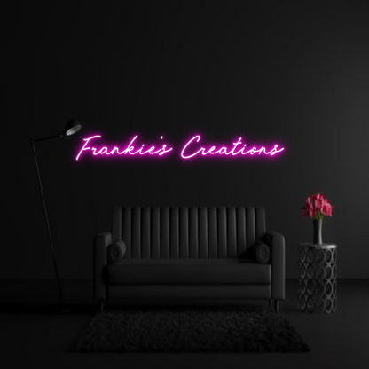 CREATE YOUR OWN WEDDING NEON SIGN Frankie's Cre...