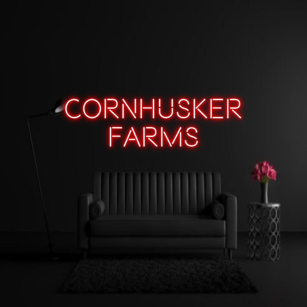 CREATE YOUR OWN WEDDING NEON SIGN Cornhusker
F...