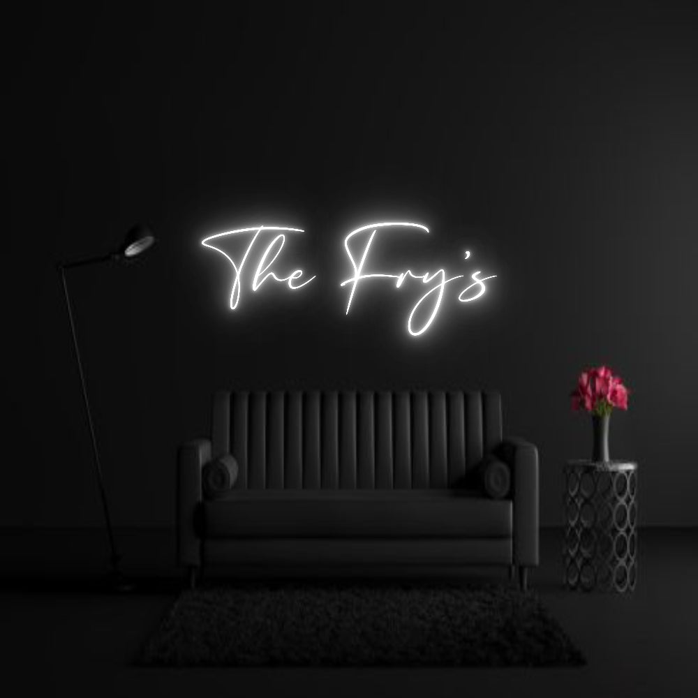 CREATE YOUR OWN WEDDING NEON SIGN The Fry’s