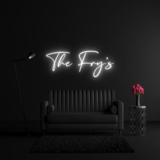 CREATE YOUR OWN WEDDING NEON SIGN The Fry’s