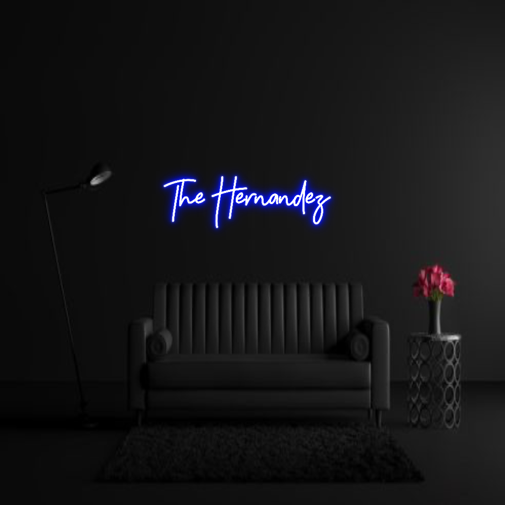 CREATE YOUR OWN WEDDING NEON SIGN The Hernandez