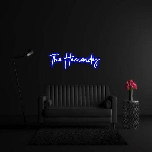 CREATE YOUR OWN WEDDING NEON SIGN The Hernandez