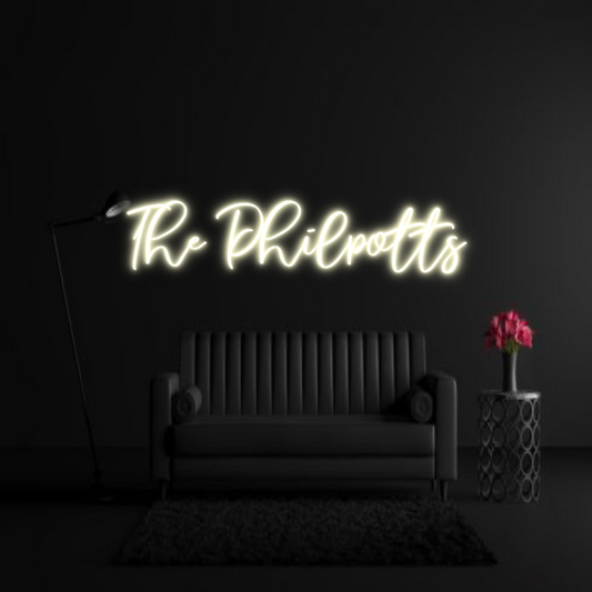 CREATE YOUR OWN WEDDING NEON SIGN The Philpotts