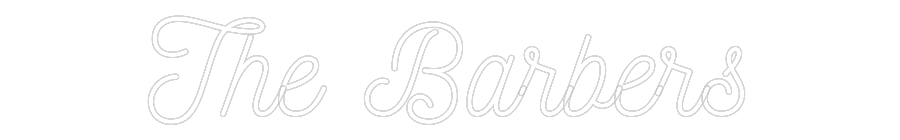 CREATE YOUR OWN WEDDING NEON SIGN The Barbers