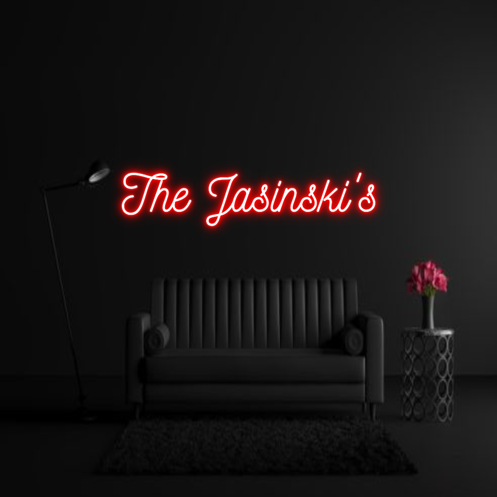 CREATE YOUR OWN WEDDING NEON SIGN The Jasinski's
