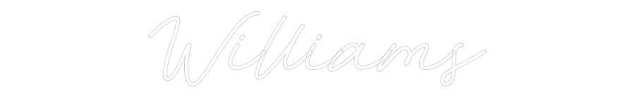 CREATE YOUR OWN WEDDING NEON SIGN Williams