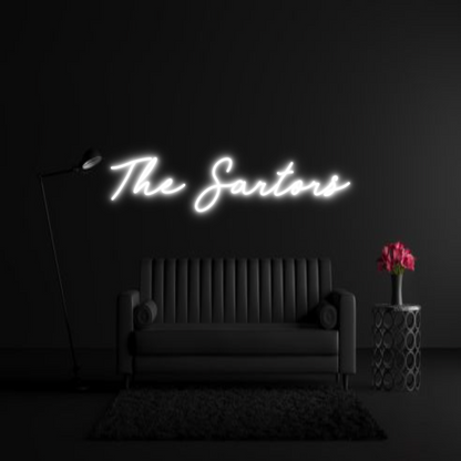 CREATE YOUR OWN WEDDING NEON SIGN The Sartors