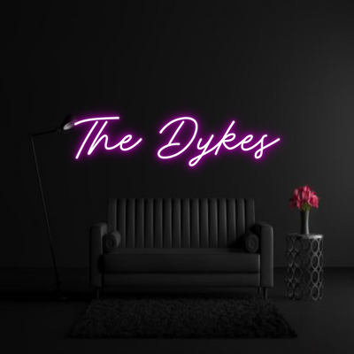 CREATE YOUR OWN WEDDING NEON SIGN The Dykes