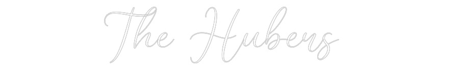 CREATE YOUR OWN WEDDING NEON SIGN The Hubers