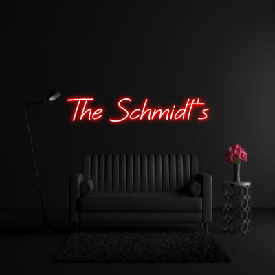 CREATE YOUR OWN WEDDING NEON SIGN The Schmidt’s