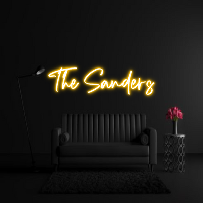 CREATE YOUR OWN WEDDING NEON SIGN The Sanders