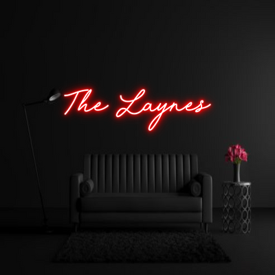 CREATE YOUR OWN WEDDING NEON SIGN The Laynes