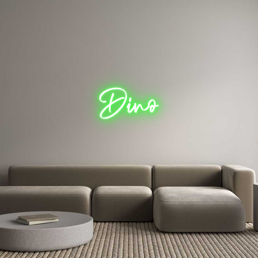 CREATE YOUR OWN CUSTOM NEON Dino